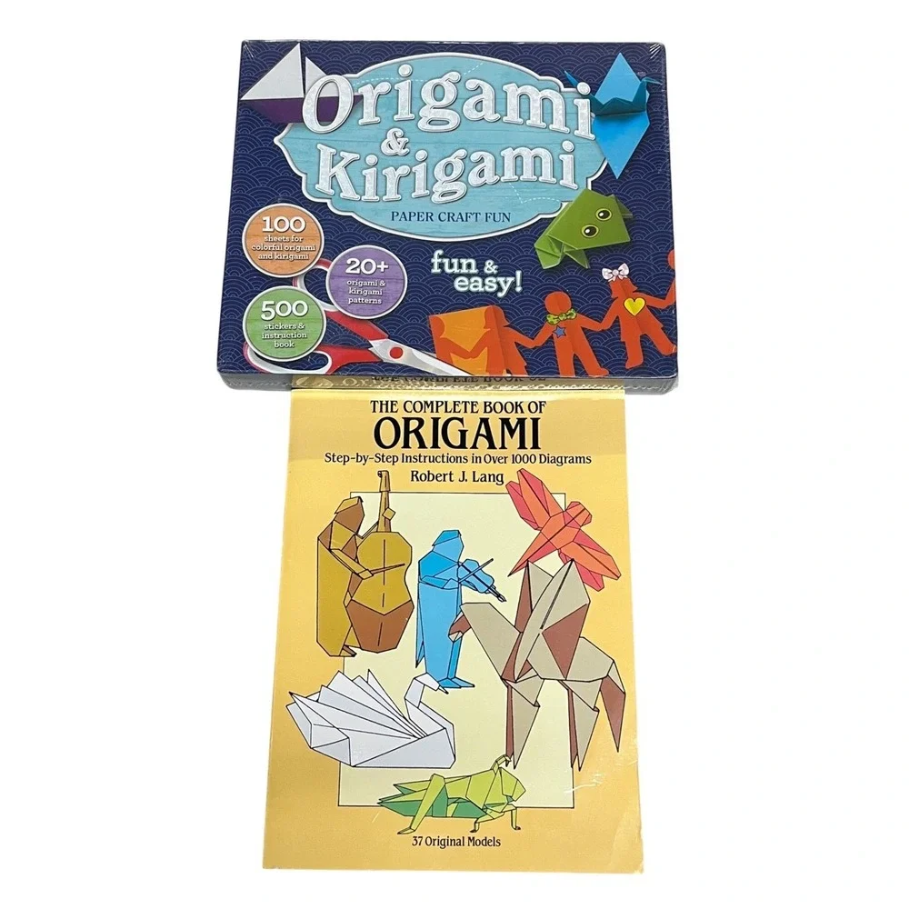 The Complete Book of Origami: Step-by Step Instructions & Sealed Kirigami Kit